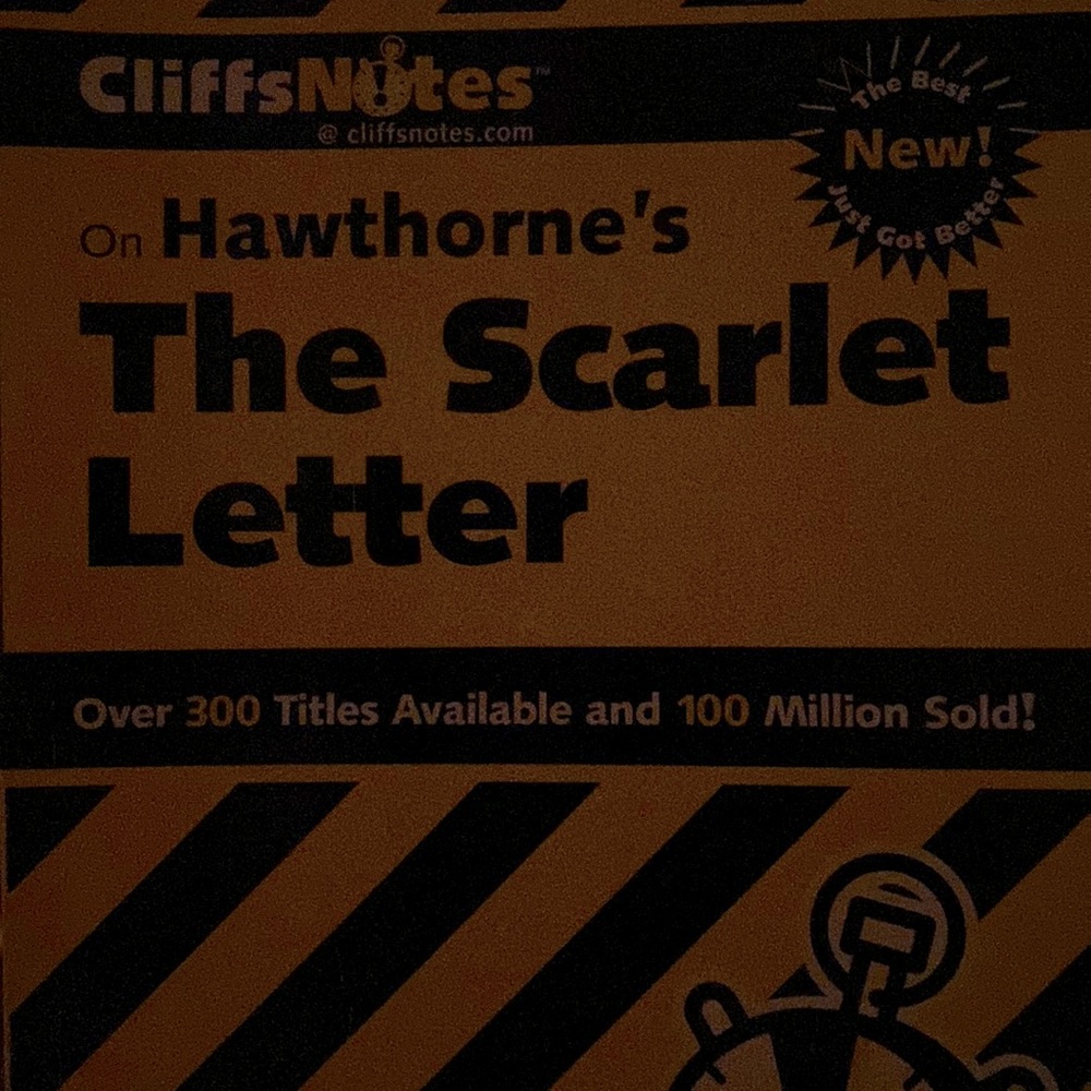 The Scarlet Letter cliffsnote